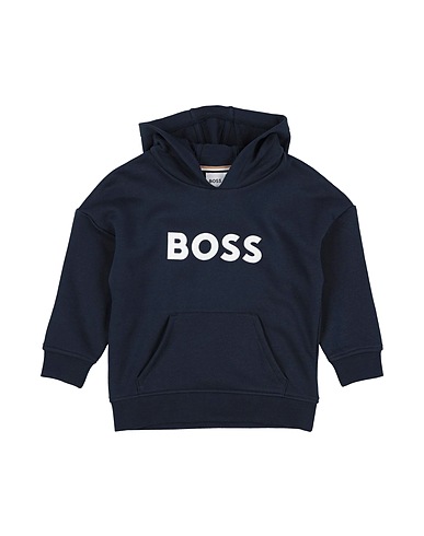 BOSS Sweatshirt Midnight blue 87% Cotton, 13% Polyester