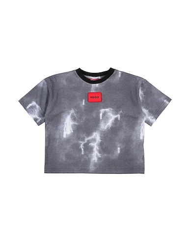 HUGO T-shirt Grey 65% Polyester, 35% Cotton