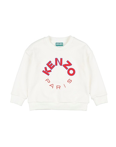 KENZO KIDS Sweatshirt White 100% Cotton, Elastane