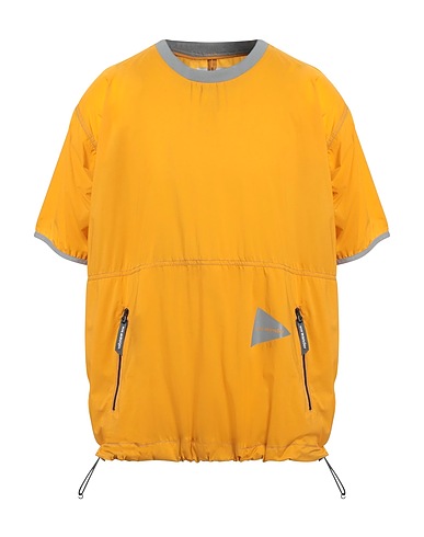 AND WANDER T-shirt Marigold 100% Nylon