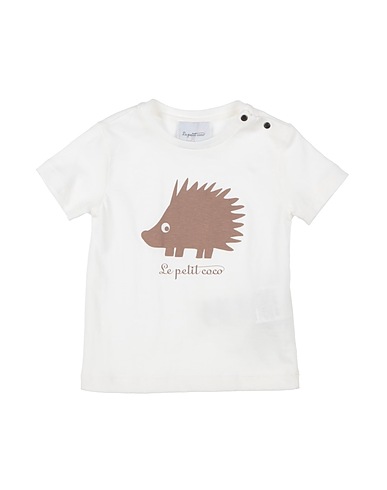 LE PETIT COCO T-shirt Cream 100% Organic cotton