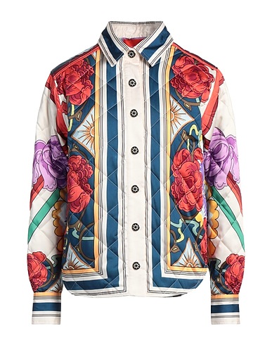 LA DOUBLE J Hemden und Blusen mit Blumen Cremeweiß 100% Polyester