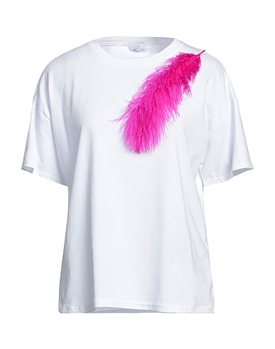 BERNA T-shirt White 95% Cotton, 5% Elastane
