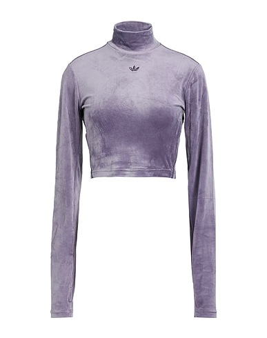 ADIDAS ORIGINALS Top VELVET CROP TOP
 Lilac 94% Recycled polyester, 6% Elastane