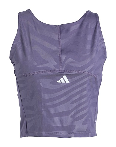 ADIDAS Top TF PRINT CRO TK
 Dunkelviolett 83% Recyceltes Polyester, 17% Elastan