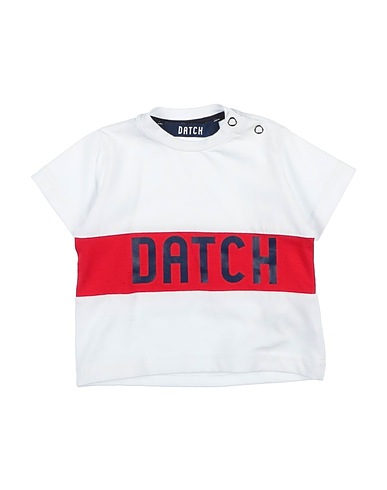 DATCH T-shirt White 94% Cotton, 6% Elastane