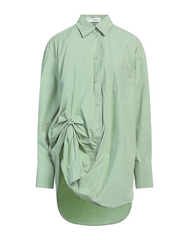 JW ANDERSON Camicie Verde chiaro 100% Cotone