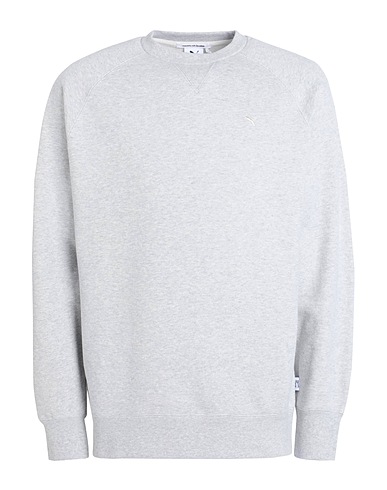 PUMA Sweatshirt MMQ Crew
 Light grey 100% Cotton