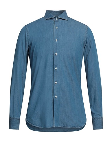 ALESSANDRO GHERARDI Denim shirt SOFT Blue 100% Cotton