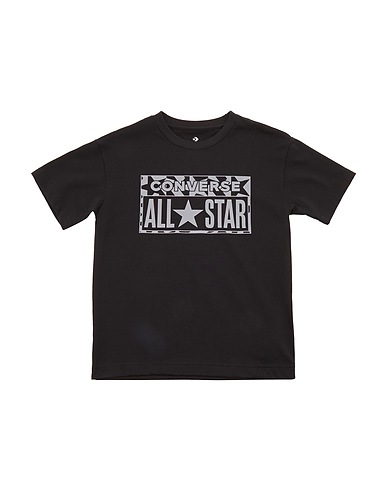CONVERSE T-shirt CNVB LIFESTYLE LOOSE FIT SS GF
 Black 60% Cotton, 40% Polyester