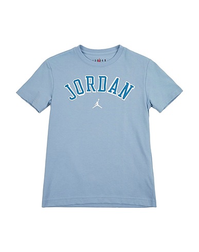 JORDAN T-shirt FLIGHT HERITAGE SS TEE
 Light blue 60% Cotton, 40% Polyester