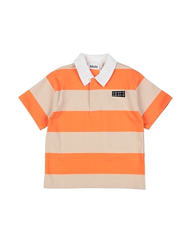 MOLO Polo shirt Orange 100% Cotton