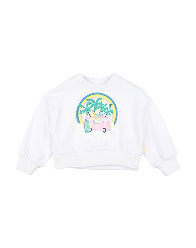 BILLIEBLUSH Sweatshirt White 100% Cotton, Polyester, Elastane
