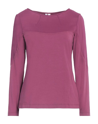 EUROPEAN CULTURE T-shirt Mauve 71% Cotton, 24% Viscose, 5% Elastane