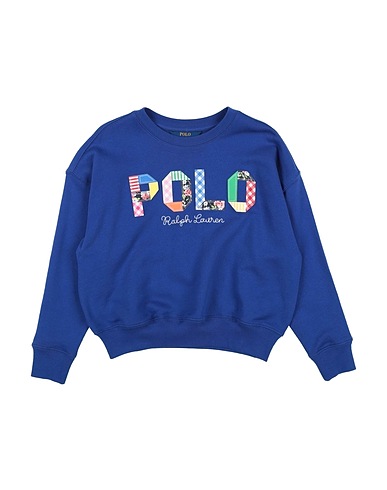 POLO RALPH LAUREN Felpa Mixed-Logo Terry Sweatshirt
 Blu navy 84% Cotone, 16% Poliestere