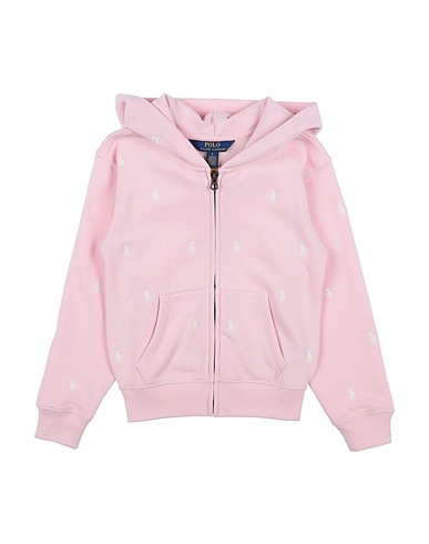 POLO RALPH LAUREN Hooded track jacket  Polo Pony Terry Full-Zip Hoodie
 Pink 84% Cotton, 16% Polyester