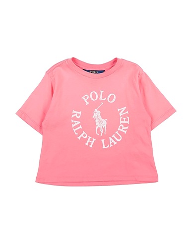 POLO RALPH LAUREN T-shirt Big Pony Logo Cotton Jersey Tee
 Pink 100% Cotton