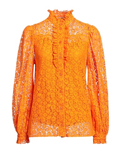 THE NORTH FACE x GUCCI Lace shirts & blouses Mandarin 90% Cotton, 10% Polyamide, Acetate, Silk, Modal
