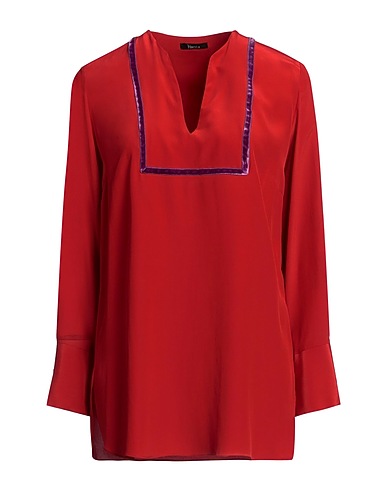 HANITA Top Red 76% Acetate, 24% Silk