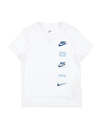 NIKE T-shirt CLUB+ BADGE TEE
 White 60% Cotton, 40% Polyester