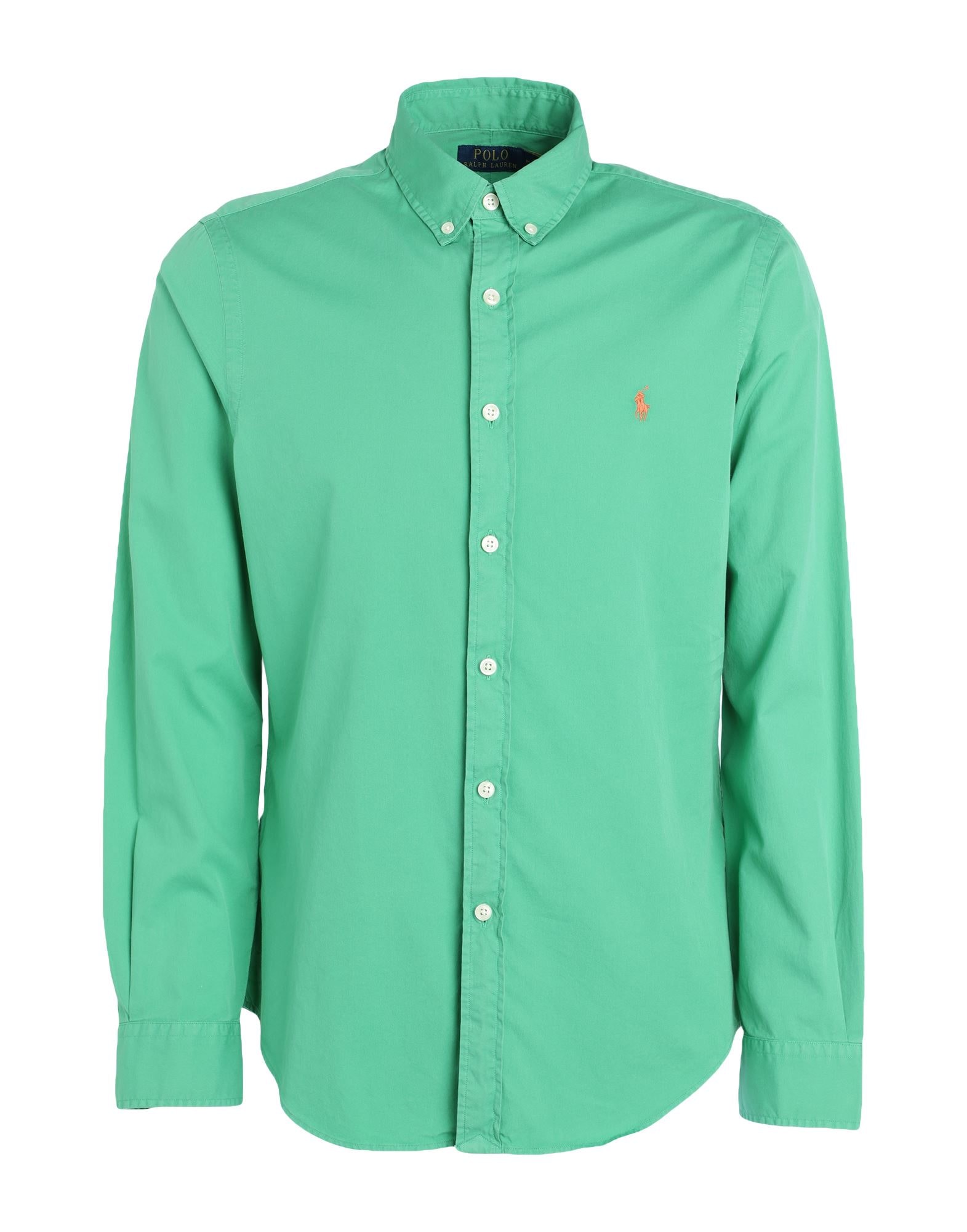 POLO RALPH LAUREN KNIT OXFORD SHIRT | Navy Men's Solid Color