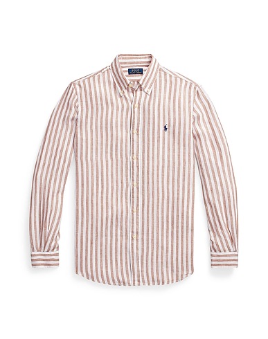 POLO RALPH LAUREN Striped shirt CUSTOM FIT STRIPED LINEN SHIRT
100% Linen
