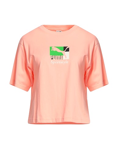 PUMA T-shirt Rosa 70% Cotone, 30% Poliestere