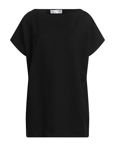 DOUUOD Felpa Nero 100% Cotone