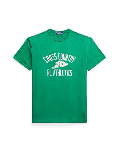 POLO RALPH LAUREN T-shirt SSL-TSH
 Emerald green 100% Cotton