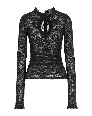 MSGM Top Nero 90% Poliammide, 10% Elastan