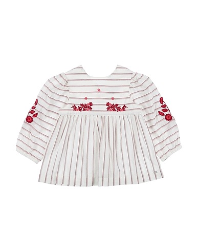 TARTINE ET CHOCOLAT Top White 79% Cotton, 15% Linen, 6% Viscose