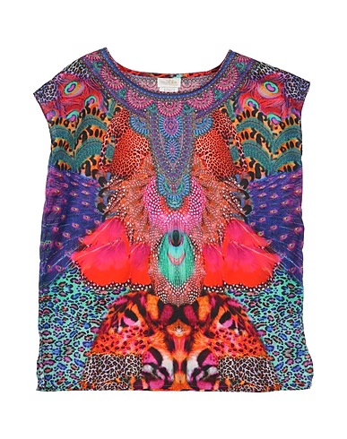 CAMILLA Top Fucsia 100% Cotone
