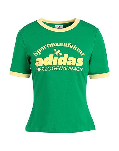 ADIDAS ORIGINALS T-Shirt RETRO GRX TEE
 Grün 93% Baumwolle, 7% Elastan