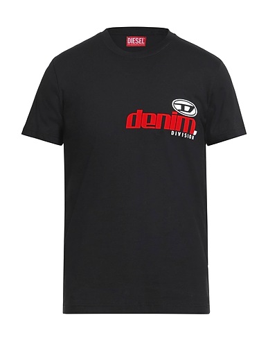 DIESEL T-shirt Black 100% Cotton