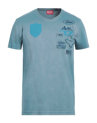 DIESEL T-Shirt Violett 100% Baumwolle
