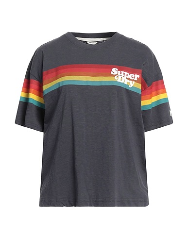 SUPERDRY T-shirt Antracite 100% Cotone