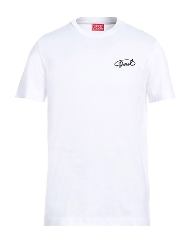 DIESEL Camiseta básica Blanco 100% Algodón