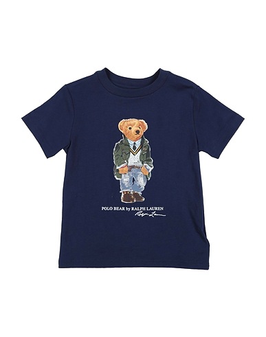 POLO RALPH LAUREN T-shirt Polo Bear Cotton Jersey Tee
 Navy blue 100% Cotton