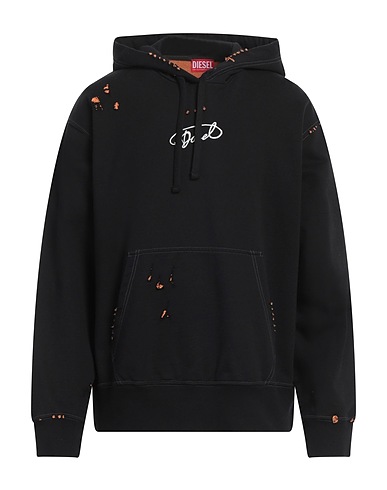 DIESEL スウェット ブラック コットン 100% / ポリウレタン