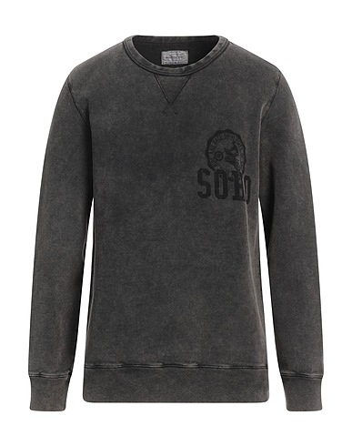BOWERY Felpa Antracite 100% Cotone