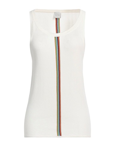 PAUL SMITH Canotta Bianco 94% Cotone, 6% Lana