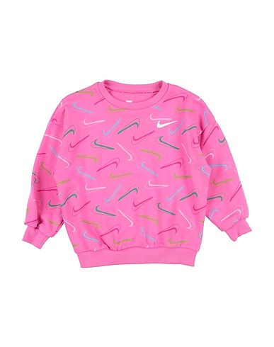 NIKE Sweatshirt SWOOSH LOGO BF CREW
 Fuchsia 80% Baumwolle, 20% Polyester