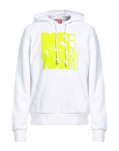 DIESEL スウェット ホワイト コットン 60% / ポリエステル 40% / ポリウレタン