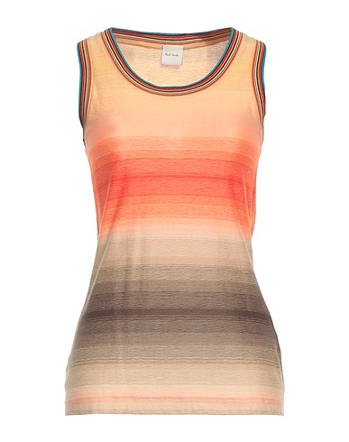 PAUL SMITH Top Beige 100% Cotton