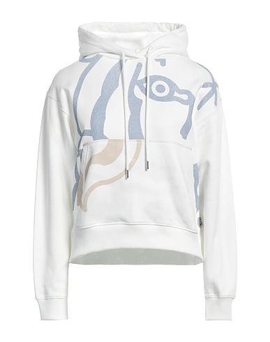 KENZO Hooded sweatshirt White 100% Cotton, Elastane