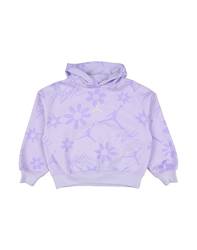 JORDAN Sweatshirt FLORAL FLIGHT AOP PO  HOODIE
 Mauve 80% Cotton, 20% Polyester