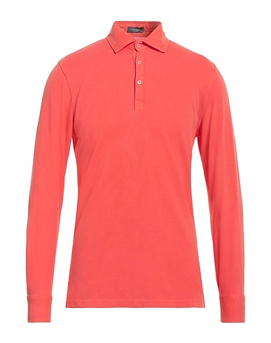 ROSSOPURO Polo shirt Orange 100% Cotton