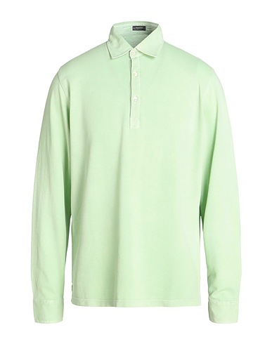 ROSSOPURO Polo Verde chiaro 100% Cotone