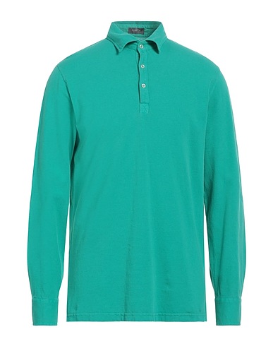 ROSSOPURO Polo Turchese 100% Cotone