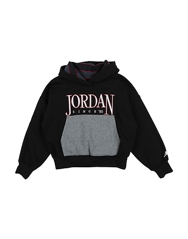 JORDAN Толстовка FUNDAMENTALS BLOCKED PO HOODIE
 Чёрный 60% Хлопок, 40% Полиэстер